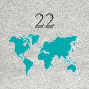 My Number 22 & The World T-Shirt